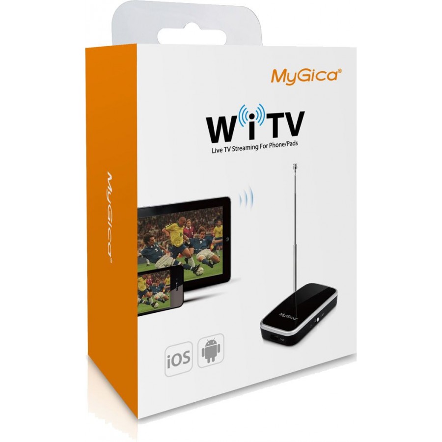 MYGICA WITV RECEPTOR TDT Wifi compatible con iOS y Android Iphone
