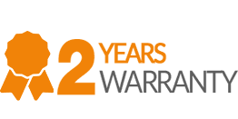 2 years warranty