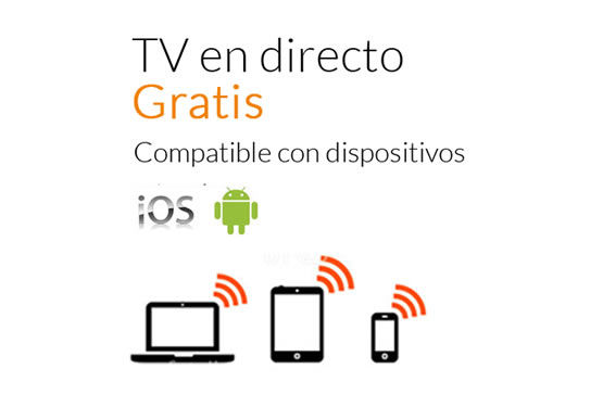 Television en directo gratis en iOS y Android